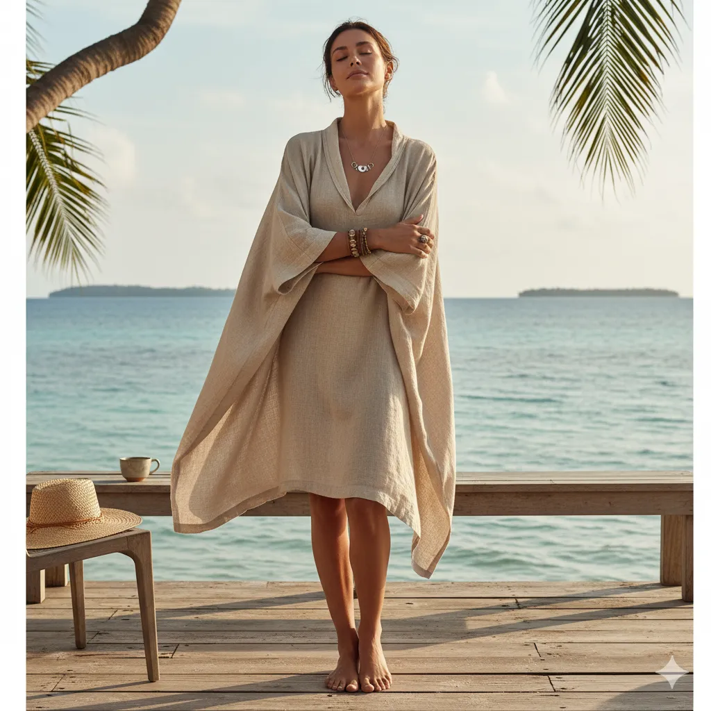 Pure Linen Relaxation Tunic